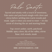 Load image into Gallery viewer, Palo Santo Candle