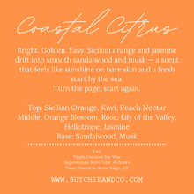 Load image into Gallery viewer, Coastal Citrus Candle