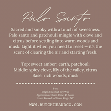 Load image into Gallery viewer, Palo Santo Candle